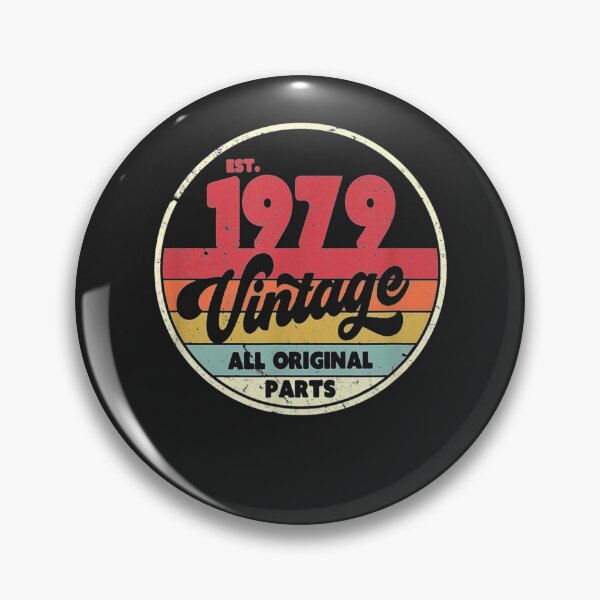 Item preview, 1979 Vintage Shirt, Birthday Gift Tee. Retro Style T-Shirt  designed and sold by WilmaMcMillan.