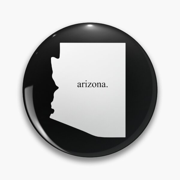 Item preview, Arizona State Outline Silhouette With Text designed and sold by qdesigns-az.