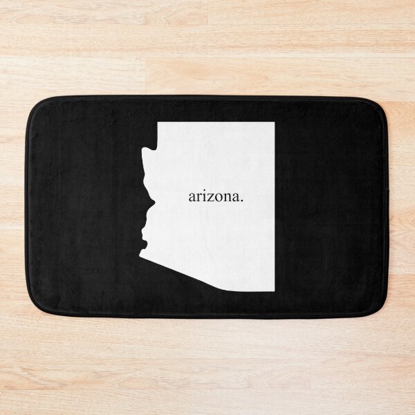 Item preview, Arizona State Outline Silhouette With Text designed and sold by qdesigns-az.