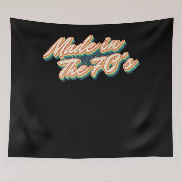 Item preview, Made In The 70&x27;s, Hippie Retro Vintage 1970s, 70&x27;s Nostalgia Classic T-Shirt designed and sold by melaniesalyers.