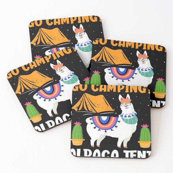Item preview, Go Camping Alpaca Tent - Funny Llama Lover Camper designed and sold by JacalynVick.