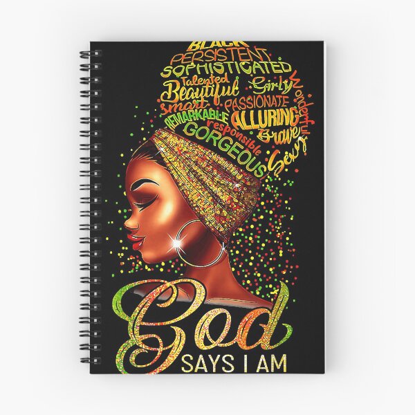 Item preview, God Says I Am Afro African American Black Women History designed and sold by JacalynVick.