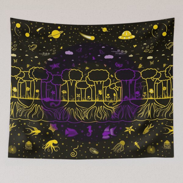 Item preview, Layers of the World, Intersex Flag designed and sold by StephOBrien.