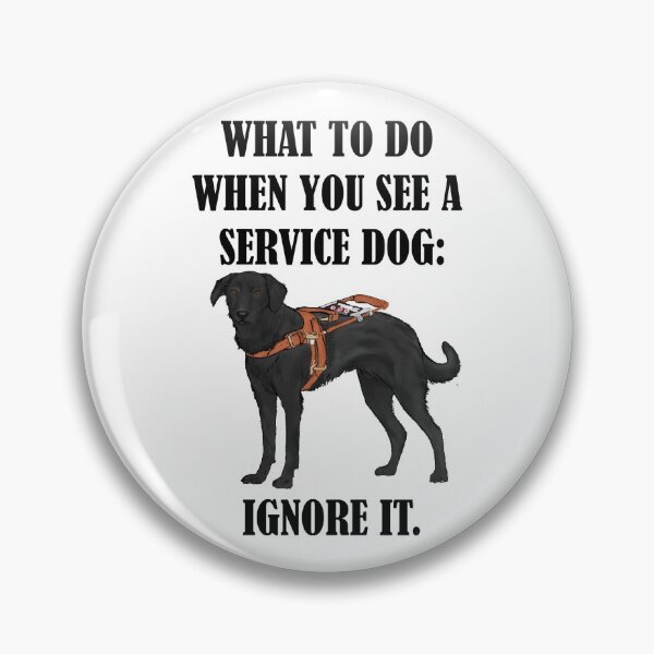 Item preview, What To Do  When You See a Service Dog designed and sold by Caitlyn Cooper.
