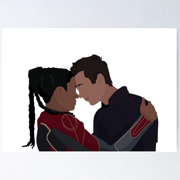 Item preview, Druig and Makkari Marvel Eternals designed and sold by SimplisticPAU.