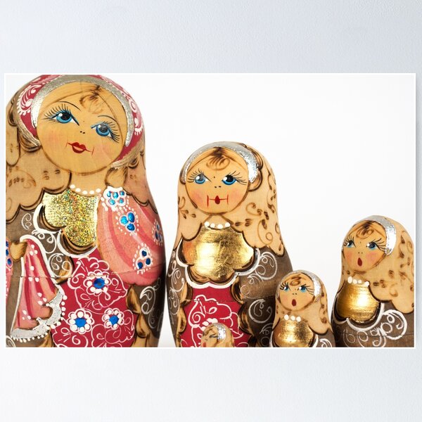Item preview, Babushka nesting dolls designed and sold by SamirHanusa.
