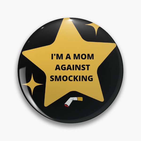 Item preview, Copy of I'm a mom against Smocking. Don't Smock. Ok designed and sold by Anahit Petrosyan Art Studio & Unique Print Designs for a Gift.