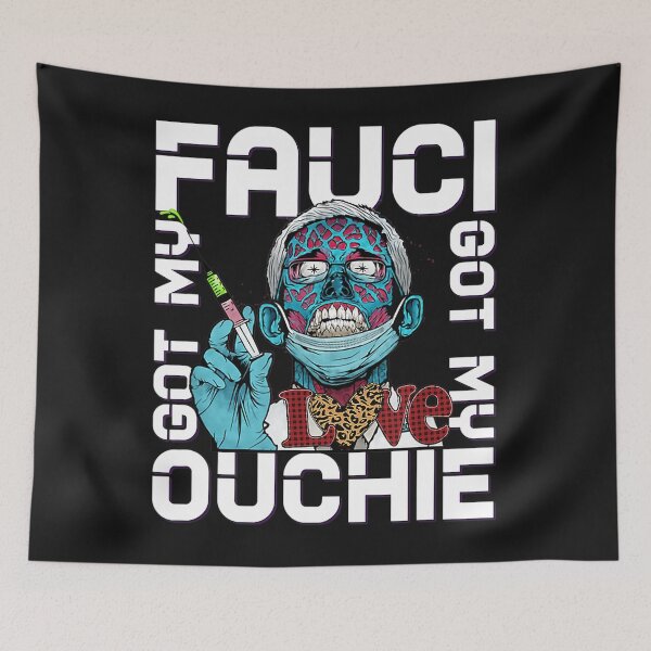 Item preview, Zombie Fauci Ouchie Valentine Science FAUCH Valentine Day designed and sold by Adrianne8429.