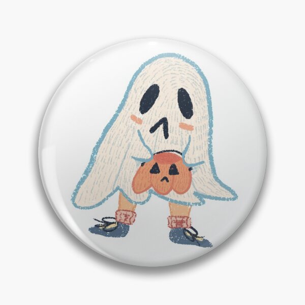 Item preview, little ghost boy, spooky, ghost, illustration designed and sold by SobreAlba.