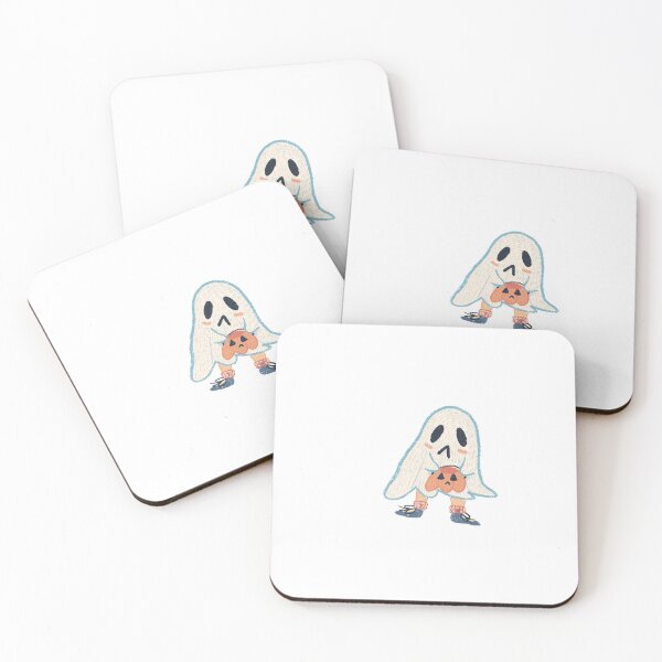 Item preview, little ghost boy, spooky, ghost, illustration designed and sold by SobreAlba.