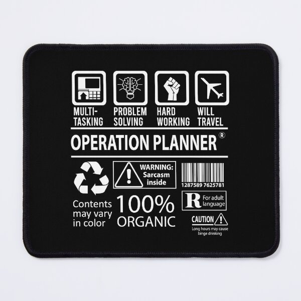 Item preview, Operation Planner T Shirt - MultiTasking Certified Job Gift Item Tee designed and sold by sabinacsnm.