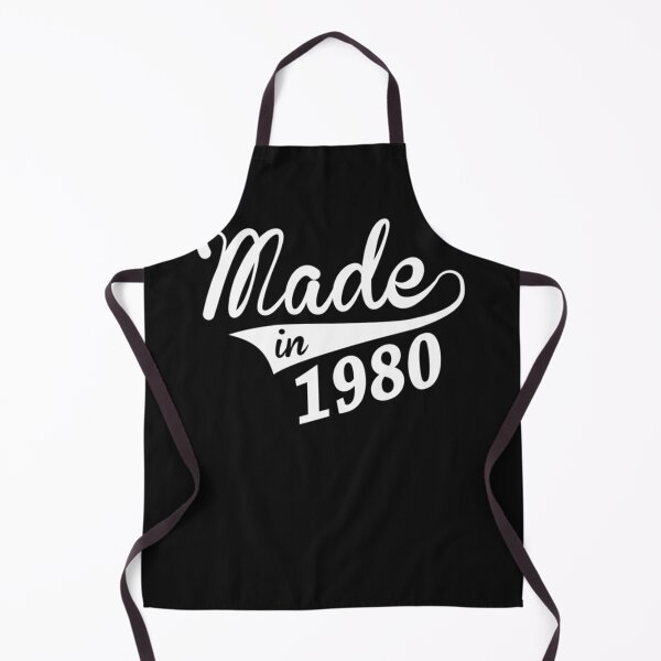 Item preview, Born in 1980 Made In 1980 BirthdayGift Tee Long Sleeve Hoodie Sweatshirt T-Shirt designed and sold by RoisinMcConnell.