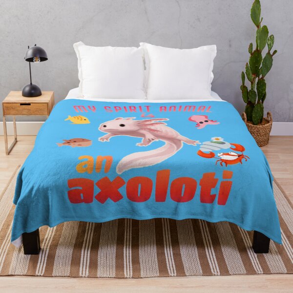 Item preview, My spirit animal is an axolotl. designed and sold by Umiska.