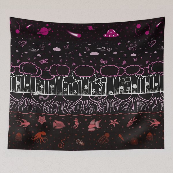 Item preview, Layers of the World, Lesbian Flag designed and sold by StephOBrien.