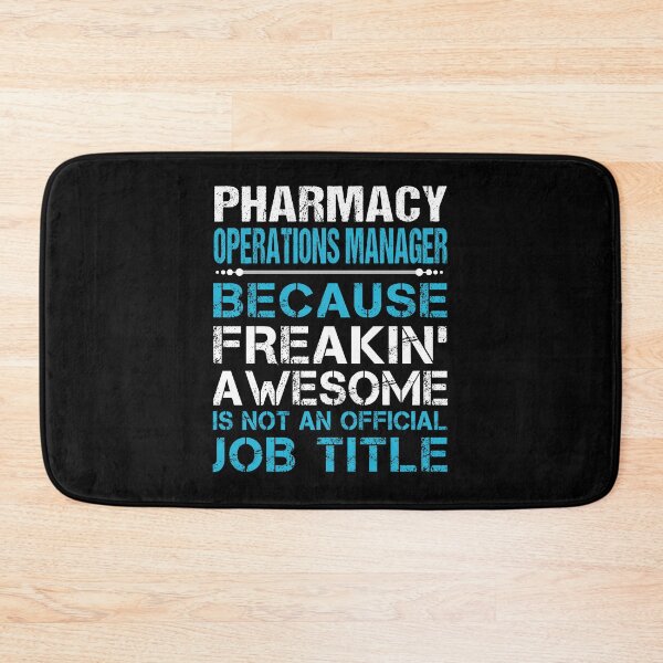 Item preview, Pharmacy Operations Manager T Shirt - Freaking Awesome Job Gift Item Tee designed and sold by oetate4774.