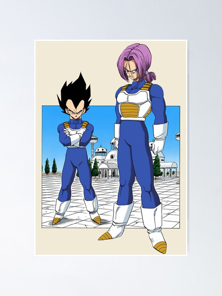 Vendo Trunks conta que é filho de Vegeta e Bulma