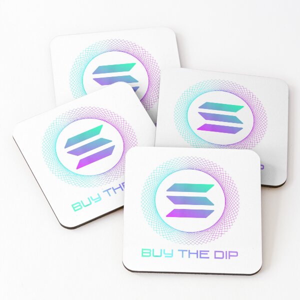Item preview, Solana SOL Coin Buy The Dip Funny Solana Crypto T-Shirt designed and sold by AdolfRory.