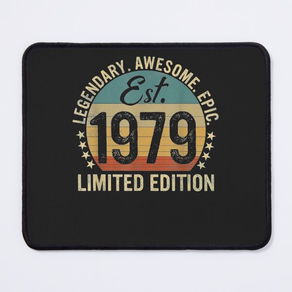 Item preview, Est. 1979 Vintage 1979 Limited Edition 42nd Birthday T-Shirt designed and sold by WilmaMcMillan.