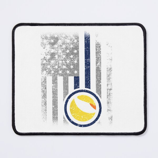 Item preview, Terra Luna USA Flag Distressed Crypto Cryptocurrency HODL T-Shirt designed and sold by AdolfRory.