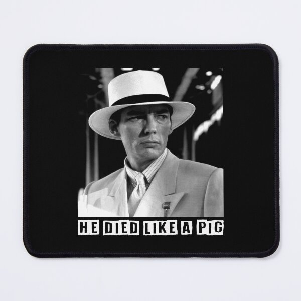 Item preview, He died like a pig Frank Nitti character poster designed and sold by thuythu648.