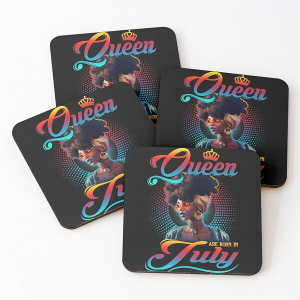 Item preview, Queen are born in July, July Queen, Black Melanin, Black History  designed and sold by TheBabySitters.