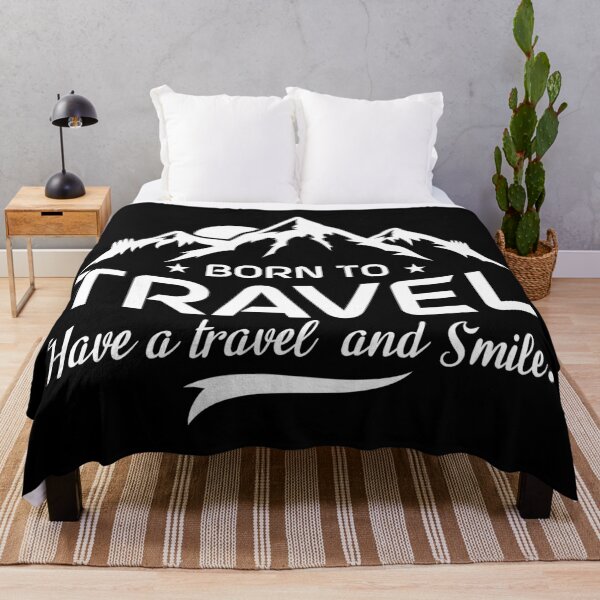 Item preview, Born To Travel - Have a travel and smile designed and sold by cruzzcreation.