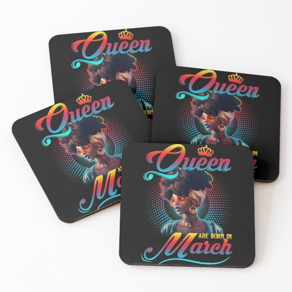 Item preview, Queen are born in March, March Queen, Black Melanin, Black History  designed and sold by TheBabySitters.