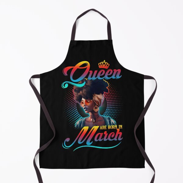 Item preview, Queen are born in March, March Queen, Black Melanin, Black History designed and sold by TheBabySitters.
