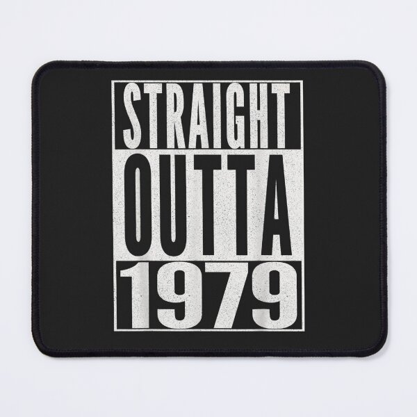 Item preview, Straight Outta 1979 43rd Birthday Gift T Shirt 43 Vintage T-Shirt designed and sold by WilmaMcMillan.