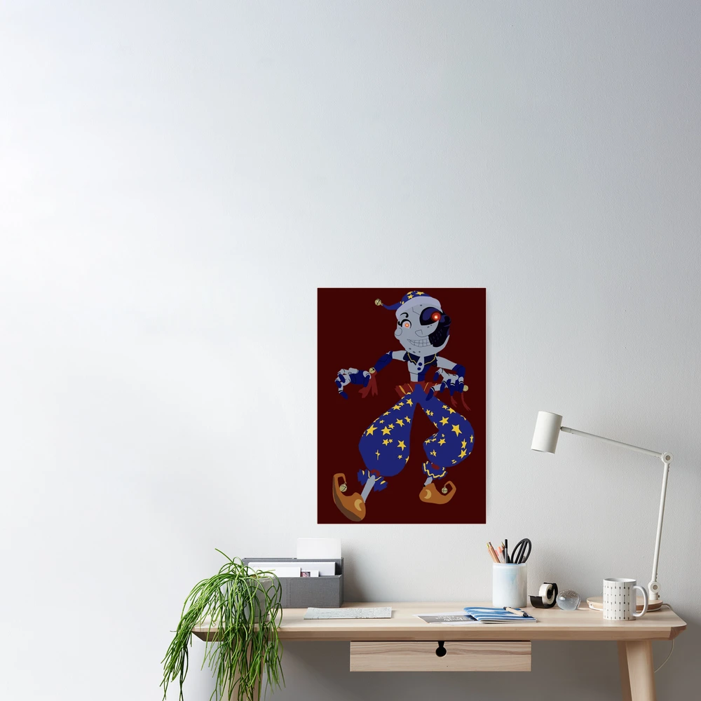 Moon Animatronic - FNAF Security Breach Art Board Print for Sale by  MtnDew3301