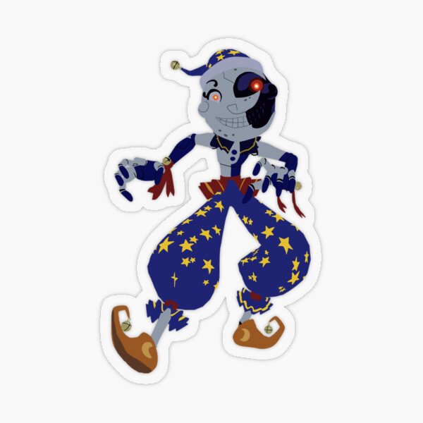 FNAF:SB Sun and Moon Animatronic Stickers -  Sweden