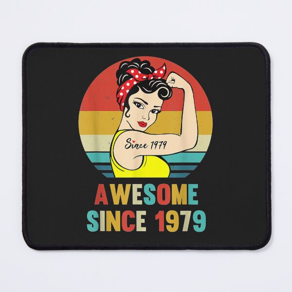 Item preview, Vintage 42nd Birthday 1979 Women Gift for 42 Year Old Woman T-Shirt designed and sold by WilmaMcMillan.