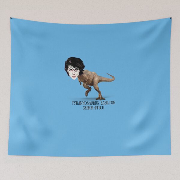 Item preview, Tyrannosaurus Basilton (Baz) Grimm-Pitch  Sticker designed and sold by LouisAdamss.