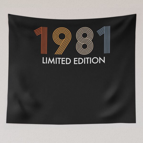 Item preview, Retro 41 Years Vintage 1981 Limited Edition 41st Birthday Sweatshirt designed and sold by TinaWinsor.