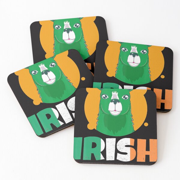 Item preview, Llama Irish Clover St Patrick's Day Green Shamrock designed and sold by JodyBoling.