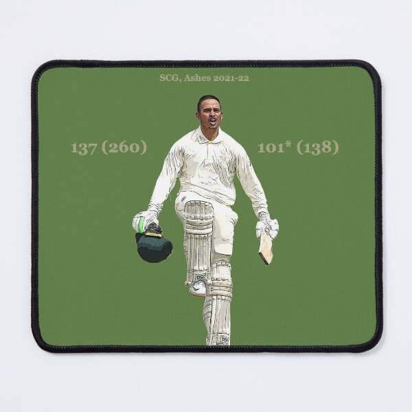 Item preview, Usman Khawaja Ashes Innings SCG designed and sold by Cricket Sheep.