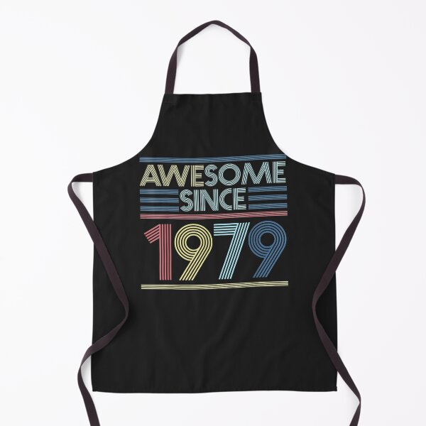 Item preview, Vintage 43rd Birthday Gifts - Awesome Since 1979 T-Shirt designed and sold by WilmaMcMillan.