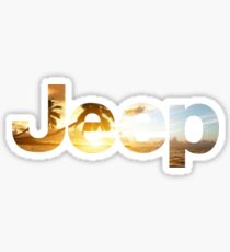 Jeep beach Sticker