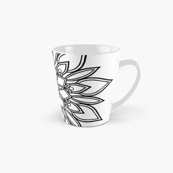Peaceful, Pointy Mandala Tall Mug