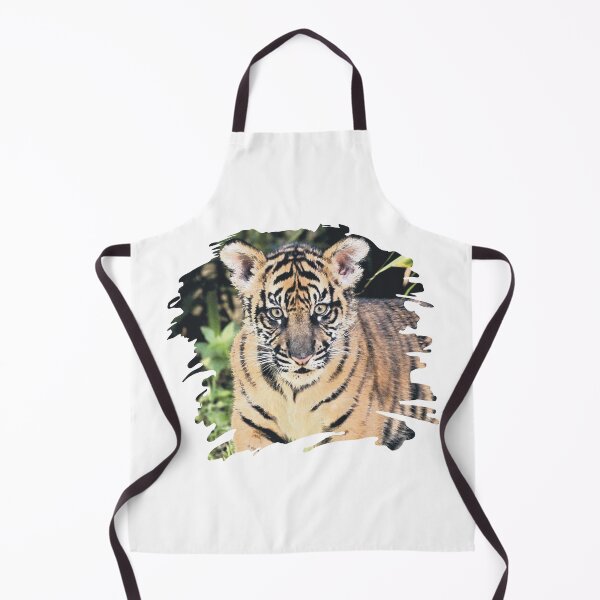 Item preview, Paint Stroke Tiger Cub designed and sold by pixelspantry.