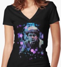The Seventh Doctor Women's Fitted V-Neck T-Shirt