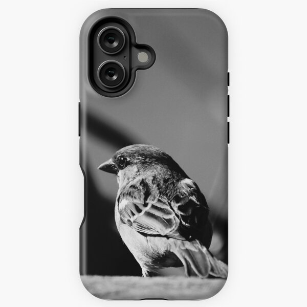 Item preview, House Sparrow in Black and White designed and sold by CarolinaReina.