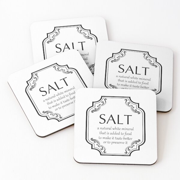 Item preview, Vintage Salt Label with Definition designed and sold by GinaBirki.