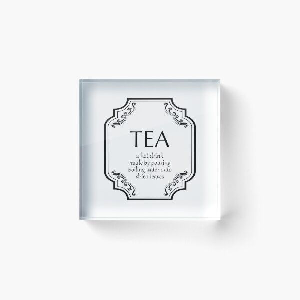 Item preview, Vintage Tea Label with Definition designed and sold by GinaBirki.