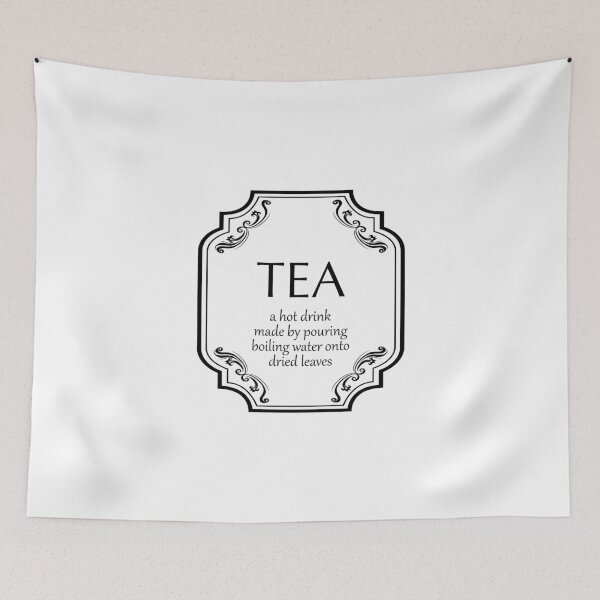 Item preview, Vintage Tea Label with Definition designed and sold by GinaBirki.