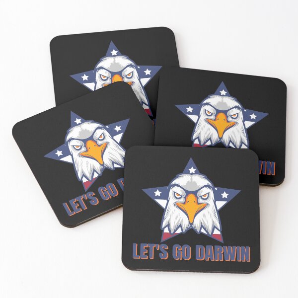 Item preview, Let's Go Darwin Eagle Patriotic Freedom Funny Political Design designed and sold by Nathalie Aynié.