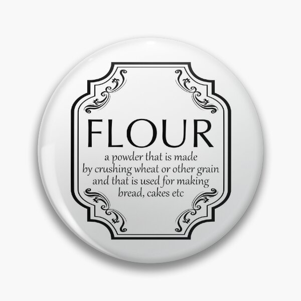 Item preview, Vintage Flour Label with Definition designed and sold by GinaBirki.