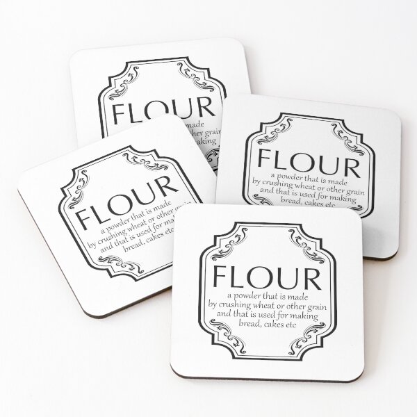 Item preview, Vintage Flour Label with Definition designed and sold by GinaBirki.