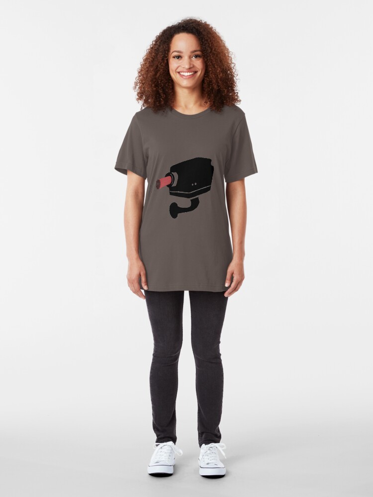 Alternate view of Blow your CCTV Slim Fit T-Shirt