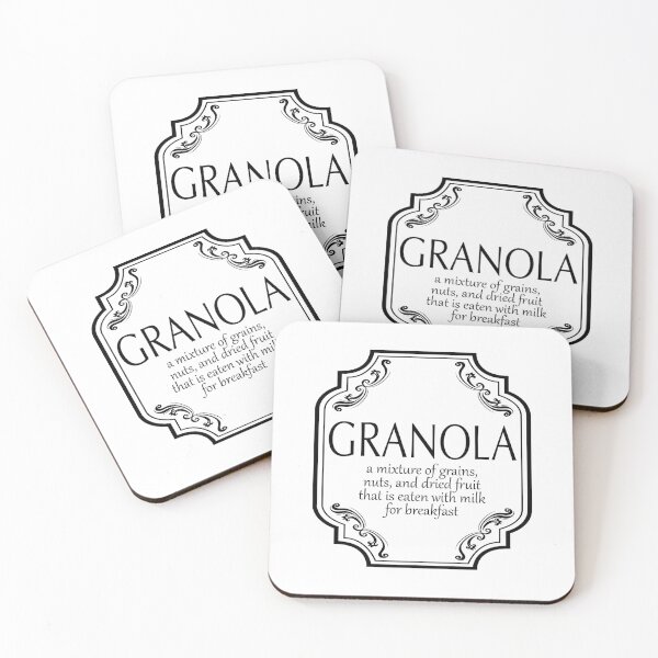 Item preview, Vintage Granola Label with Definition designed and sold by GinaBirki.